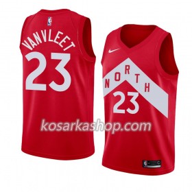 Dres Toronto Raptors Fred Vanvleet 23 Nike 2018-19 Crvena Swingman
